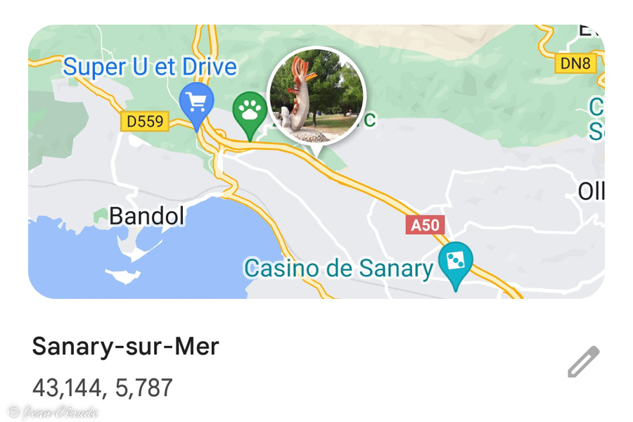 A 50 (Aire de Sanary) dans le sens Toulon-Marseille