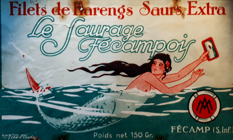 Affiche Le faurage Fécampois. - Les Pêcheries - Musée de Fécamp, 2022