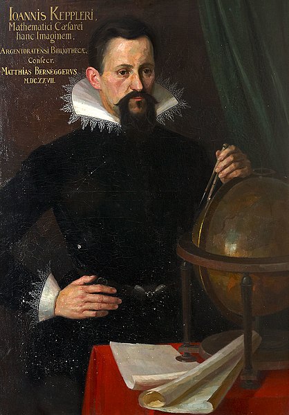 Portrait of Johannes Kepler - August Köhler, Public domain, via Wikimedia Commons