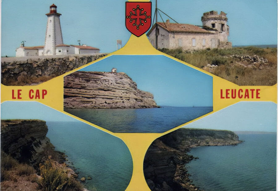 4.000 - LE CAP LEUCATE (11) Le phare, le vieux fort, les falaises. Cachet de la poste 1978 - Ed. S.AUDUMARES, Perpignan