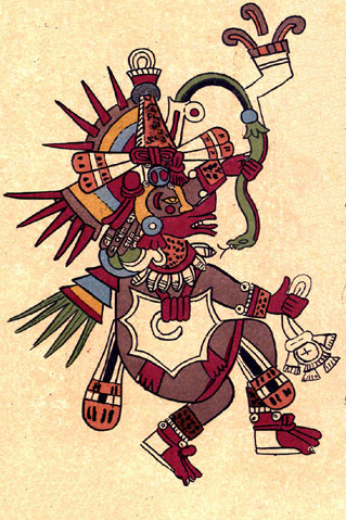 Quetzalcoatl (serpent à plumes de quetzal) author unknown, Public domain, via Wikimedia Commons