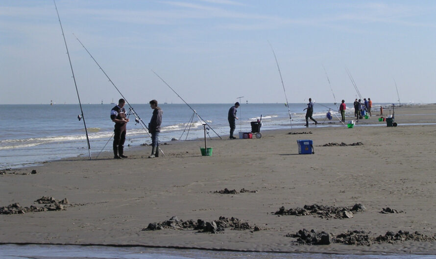 La digue et plage du Braek à Dunkerque