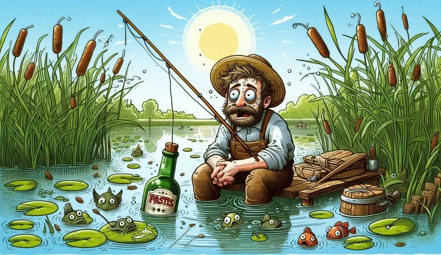 Légende de pêcheur : le pastis